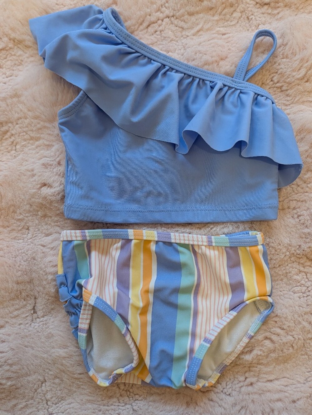 Ruffle Butts Baby Girls Bathing Suit Size 6-12 Months